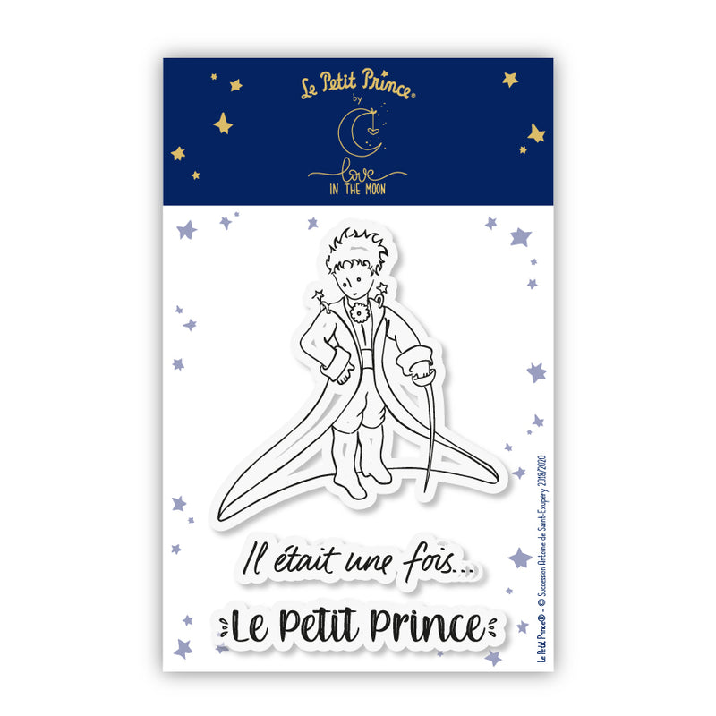 3 tampons transparents "Il était une fois" - Le Petit Prince