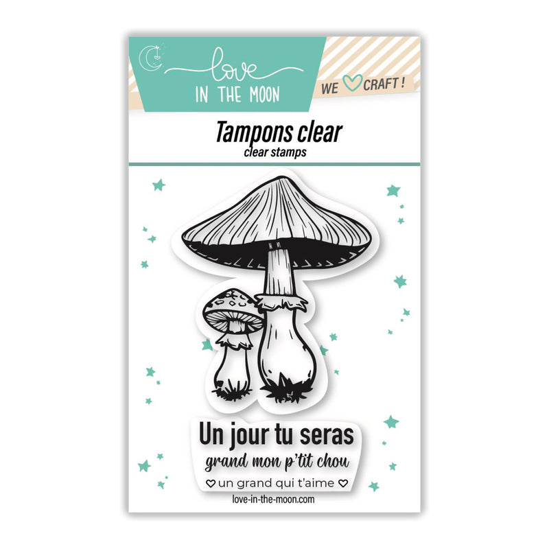 Planche de tampons - Un grand qui t'aime - Love in the Moon