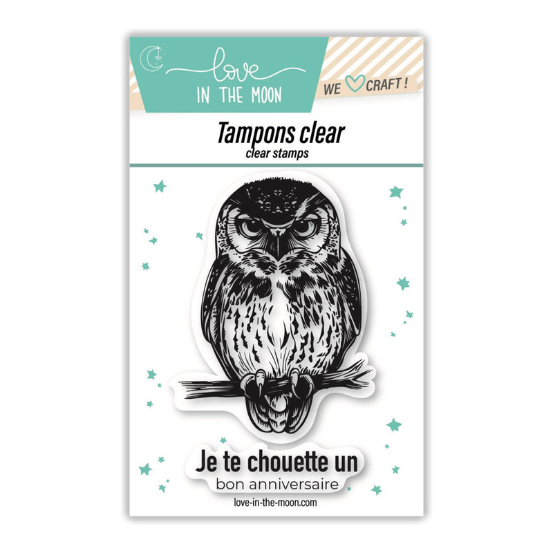 Planche de tampons - Anniversaire - Love in the Moon