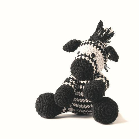 DIY Crochet Kit Zebra Zizi Eco Barbante