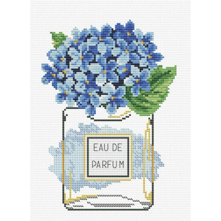 NO COUNT CROSS STITCH - EAU DE PARFUM HORTENSIA