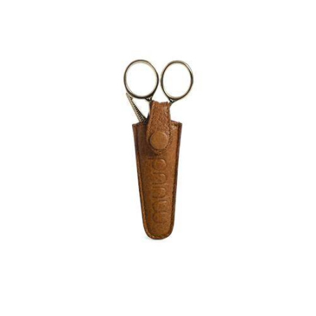 ETUI EN CUIR POUR CISEAUX MUUD - ESPOO - WHISKY