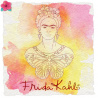 Tampon transparent "La femme au papillon" Frida Kahlo®