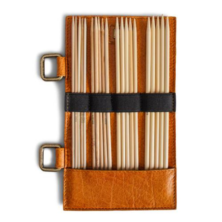 ETUI POUR AIGUILLES A TRICOTER MUUD - CARITA G - WHISKY