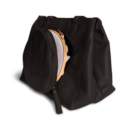 SHOPPER AVEC RANGEMENT EXTERIEUR MUUD - FRO - NOIR