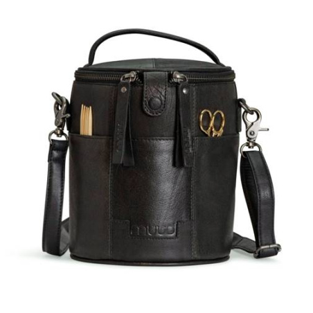 SAC DE RANGEMENT POUR LE TRICOT MUUD - SATURN EDITION LIMITEE - NOIR