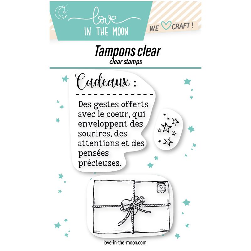 Planche de tampons - Cadeaux - Love in the Moon