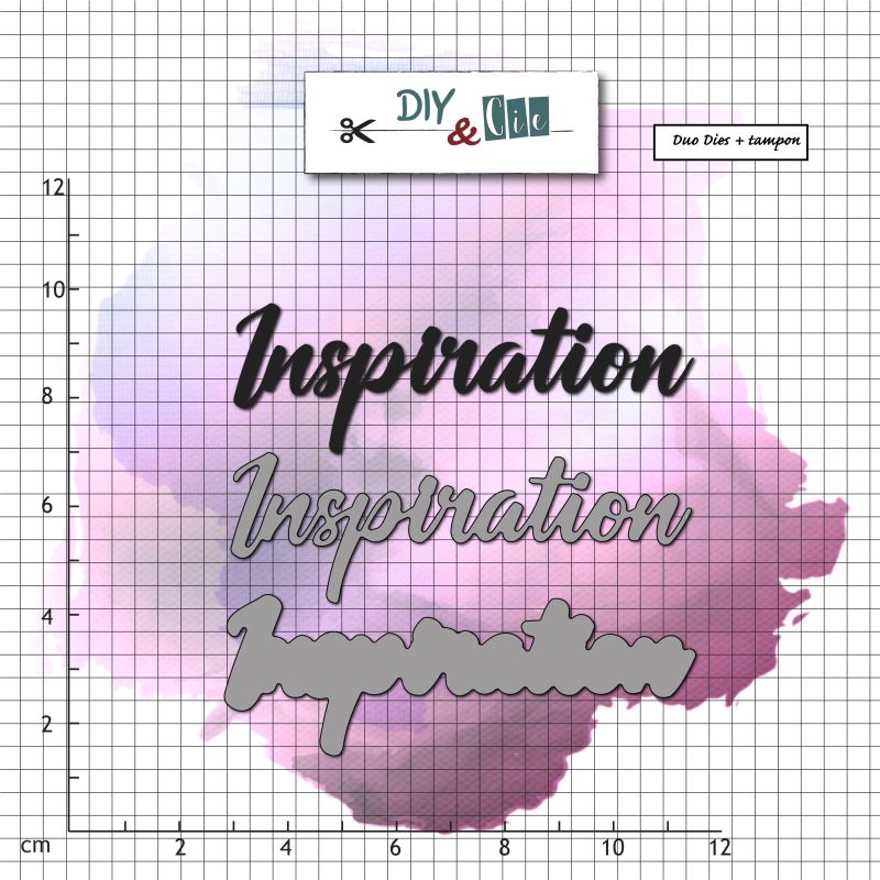 Duo die-tampon clear : Inspiration - DIY and Cie