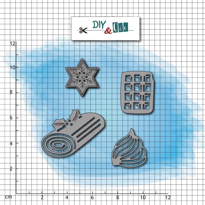 Set de dies : Gourmandises - DIY and Cie