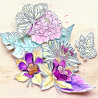 3 Tampons transparents "Délicats papillons" Frida Kahlo®