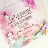 Tampon transparent "Mélancolique ancolie - 3 " Frida Kahlo®