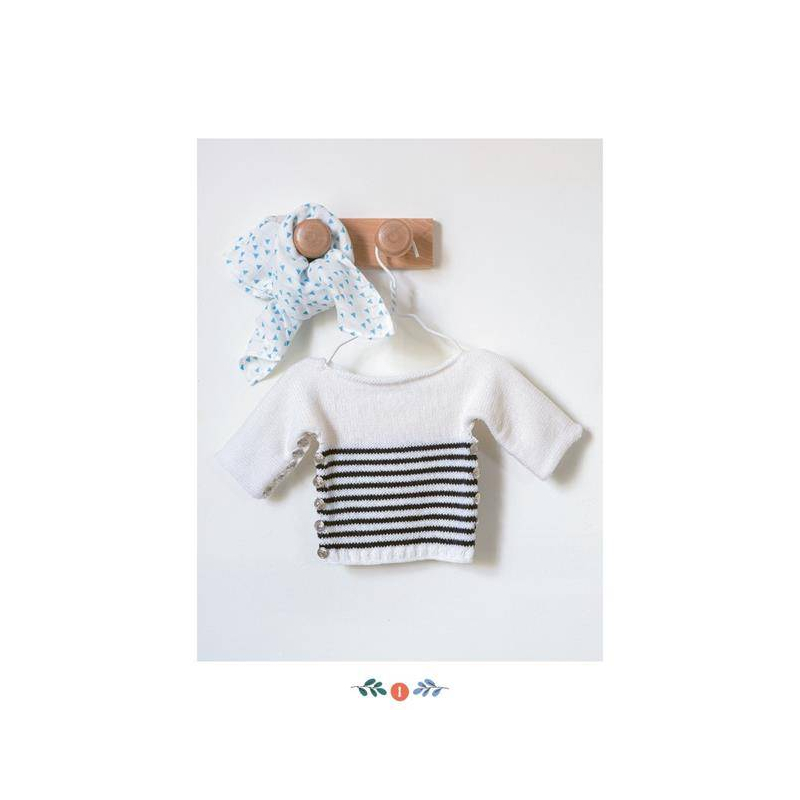 Layette de bébé : nos plus beaux modèles à tricoter : Femme Actuelle Le MAG