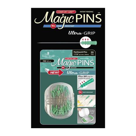 EPINGLES A PATCHWORK ANTIDERAPANTES "FINE" MAGIC PINS - BTE DE 50