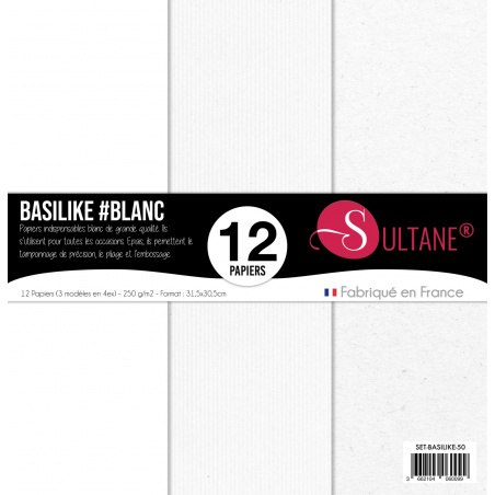 Lote de 12 papeles Sultane...