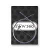 CABLE INTERCHANGEABLE CHIAOGOO SWIV360 SILVER SMALL (S) - 20 CM 