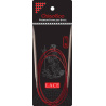 AIGUILLES CIRCULAIRES FIXES METAL CHIAOGOO RED LACE - 150CM - N°2.25 