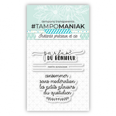 Sets de tampons clear 7,5x7cm - PTM-0001