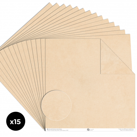 Papier Recto / Verso - 30.5cm x 31.5cm - 250g/M2 - BL-105