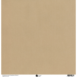 Papiers Recto / Verso - 30,5x31,5cm - Authentik - Kraft ligné