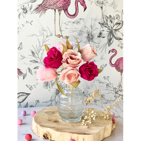 Kit Art Floral "Décoration" - Bouquet de roses