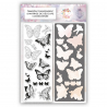 Combi tampons & matrices - Papillons
