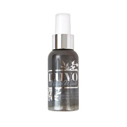 Spray à encre pailletée - Mica mist - Silver Smoke