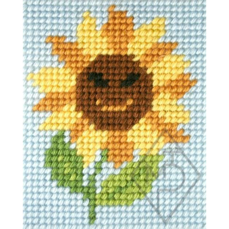 KIT DEMI-POINT ENFANT 17 X 20,5 CM - TOURNESOL