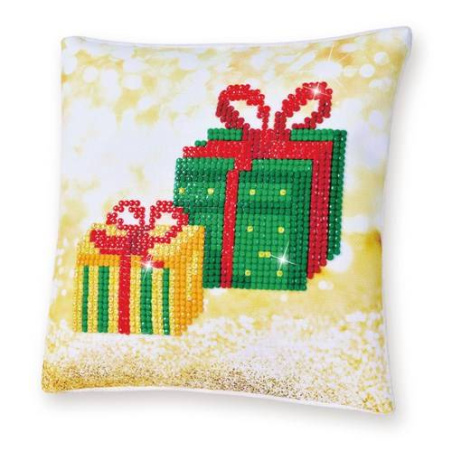 KIT BRODERIE DIAMANT COUSSIN NOEL - CADEAUX DE NOEL