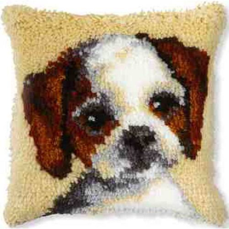 KIT COUSSIN POINT NOUE 25.5 X 25.5 CM - PETIT CHIEN