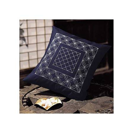 KIT OLYMPUS COUSSIN N°31 SASHIKO MARINE 43 X 43 CM