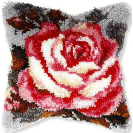 KIT COUSSIN POINT NOUE 40 X 40 CM - ROSE ÉCLATANTE