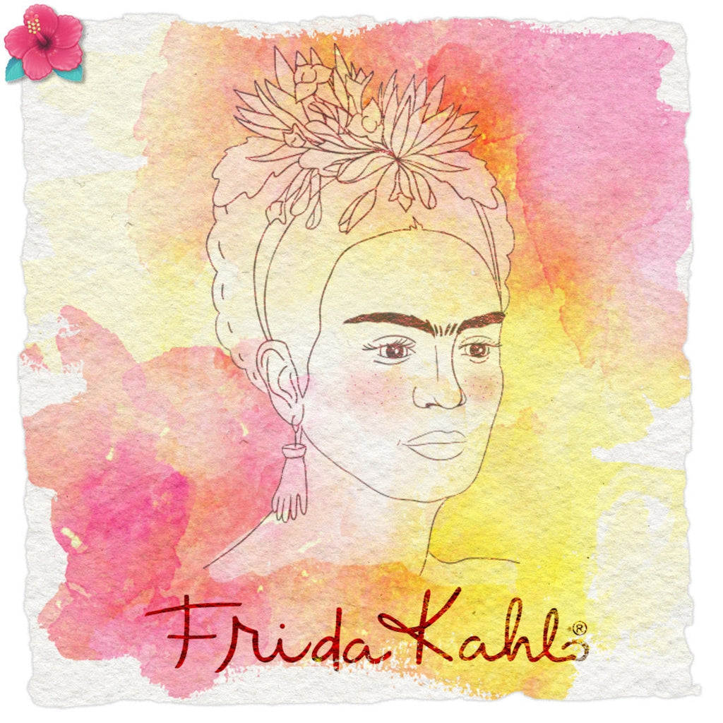 Tampon transparent "La belle Frida" Frida Kahlo®