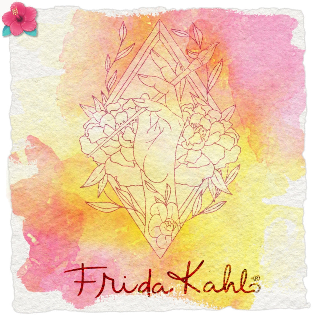 Tampon transparent "Une main en or" Frida Kahlo®