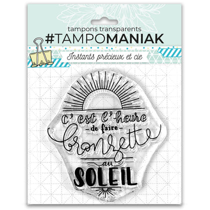 C'est l'heure de la bronzette - 10x15cm