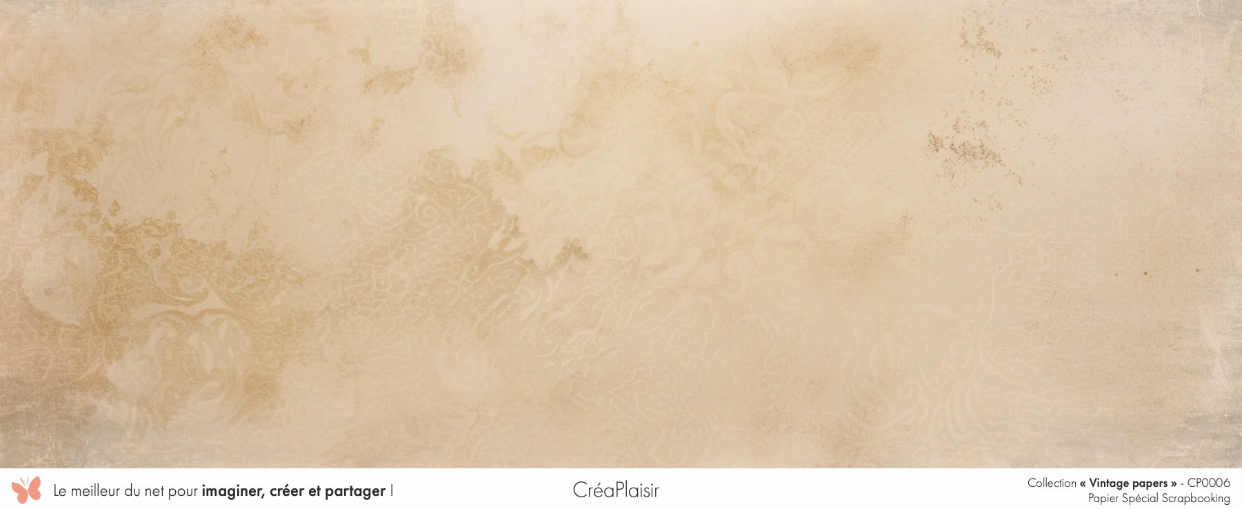 Set papiers Vintage Papers - 6 papiers 30,5x31,5 cm + 6 papiers 12x30,5cm