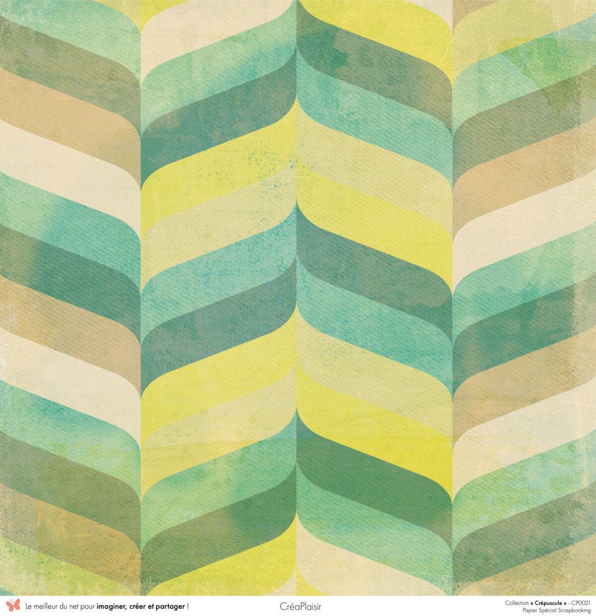 Set papiers Crépuscule - 6 papiers 30,5x31,5 cm + 6 papiers 12x30,5cm