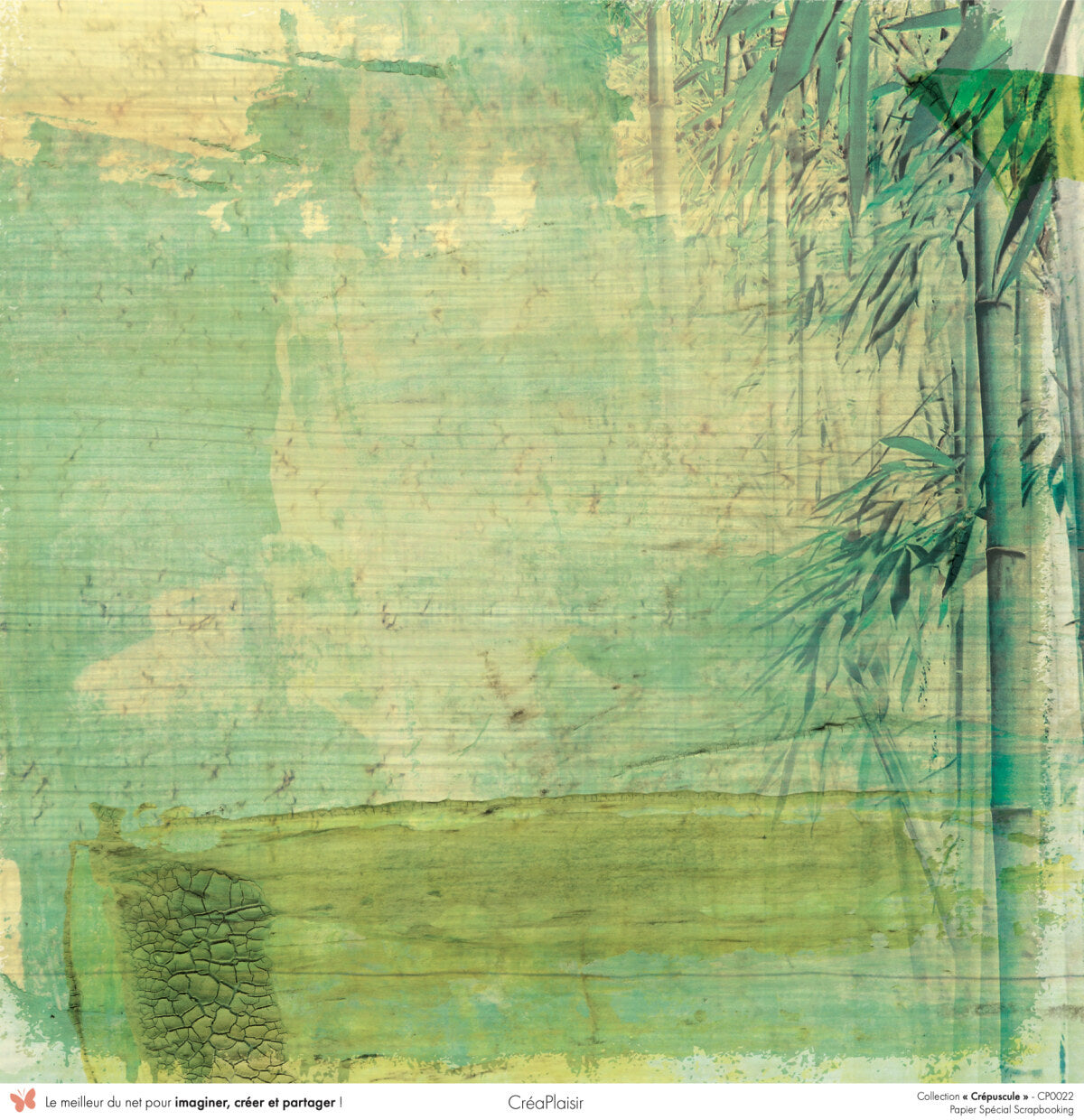 Set papiers Crépuscule - 6 papiers 30,5x31,5 cm + 6 papiers 12x30,5cm