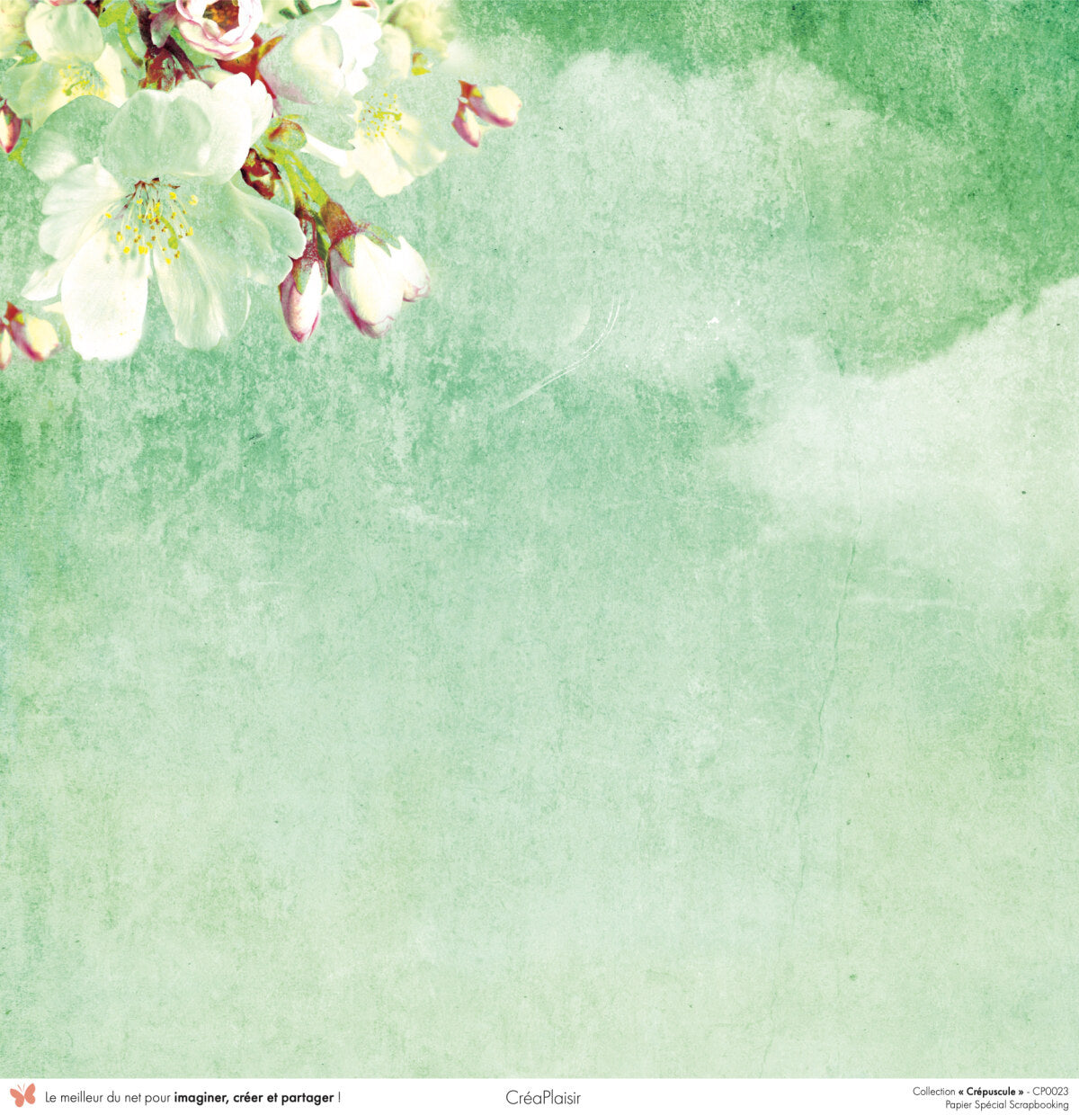 Set papiers Crépuscule - 6 papiers 30,5x31,5 cm + 6 papiers 12x30,5cm