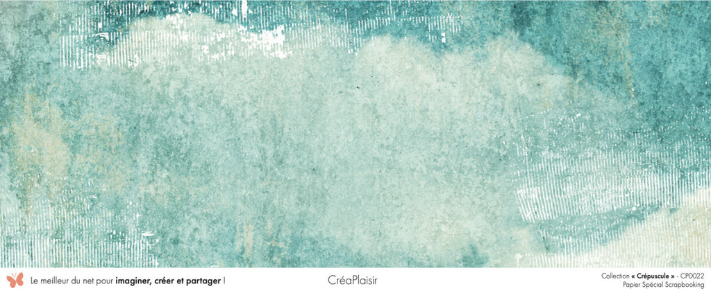 Set papiers Crépuscule - 6 papiers 30,5x31,5 cm + 6 papiers 12x30,5cm