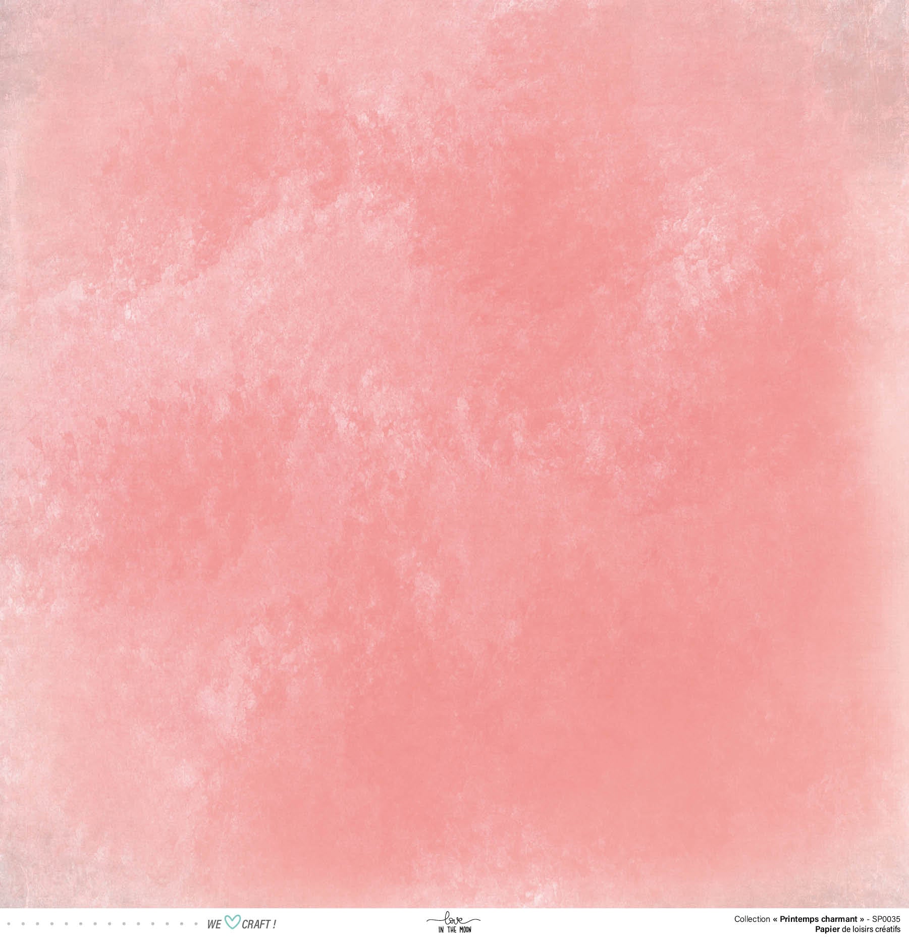 Set 12 Papiers Scrapbooking - Printemps Charmant - 6 papiers 30,5x31,5 cm + 6 papiers 12x30,5cm