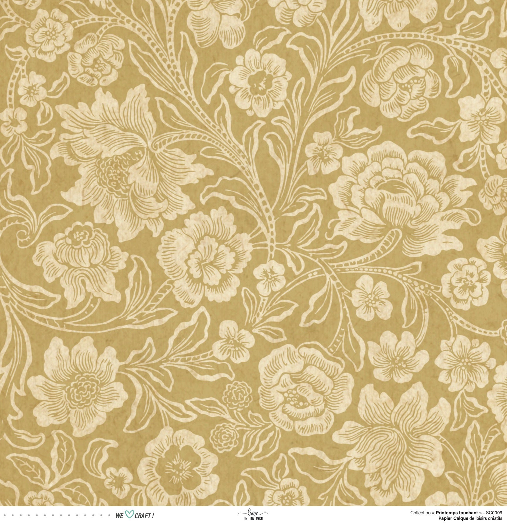 Set de Calques Scrapbooking - Printemps charmant - Love in the Moon