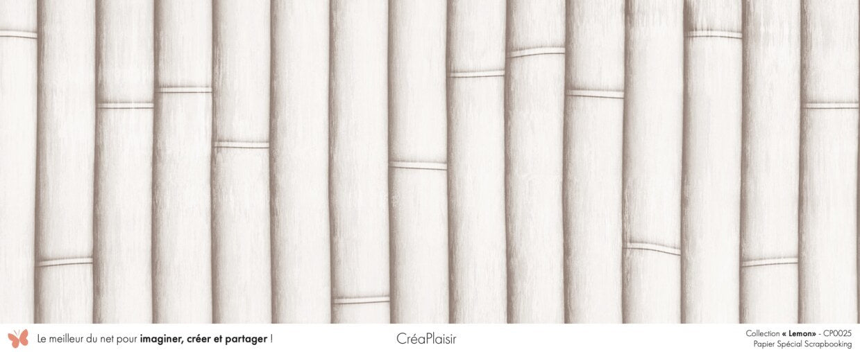 Set papiers Lemon - 6 papiers 30,5x31,5 cm + 6 papiers 12x30,5cm