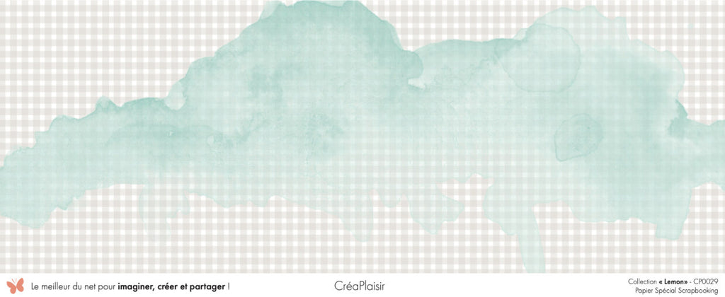 Set papiers Lemon - 6 papiers 30,5x31,5 cm + 6 papiers 12x30,5cm