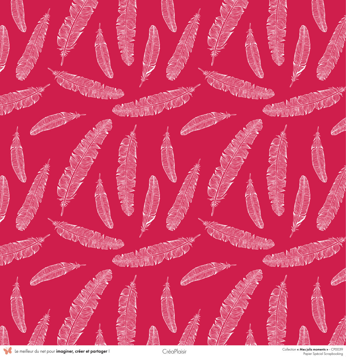 Set 12 papiers Mes jolis moments - 6 papiers 30,5x31,5 cm + 6 papiers 12x30,5cm