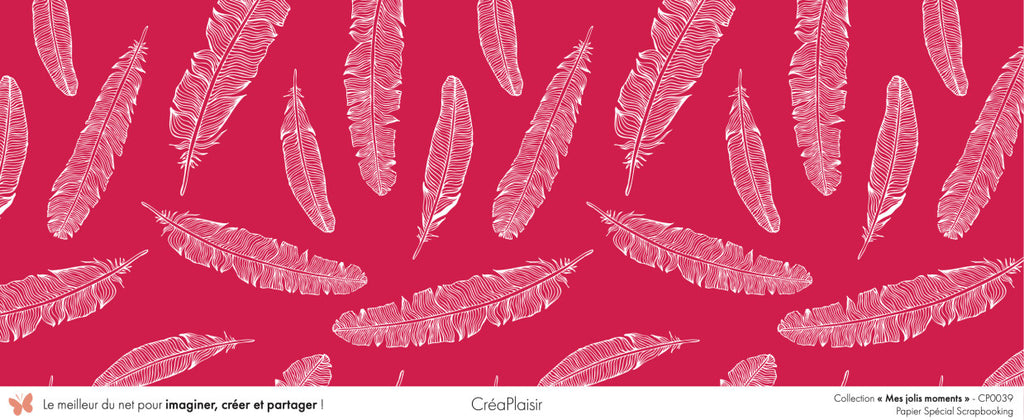 Set 12 papiers Mes jolis moments - 6 papiers 30,5x31,5 cm + 6 papiers 12x30,5cm