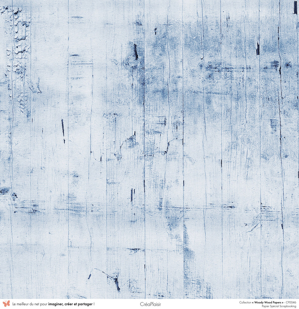 Set papiers Woody Wood Papers - 6 papiers 30,5x31,5 cm + 6 papiers 12x30,5cm