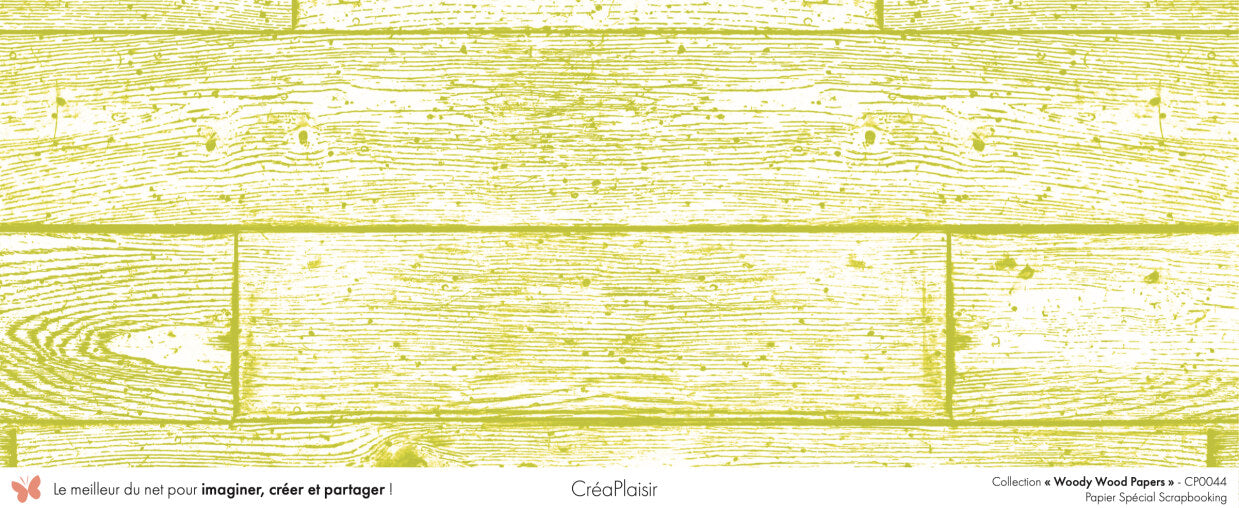 Set papiers Woody Wood Papers - 6 papiers 30,5x31,5 cm + 6 papiers 12x30,5cm