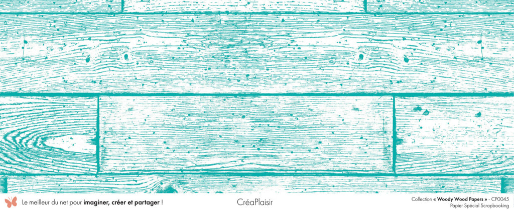 Set papiers Woody Wood Papers - 6 papiers 30,5x31,5 cm + 6 papiers 12x30,5cm