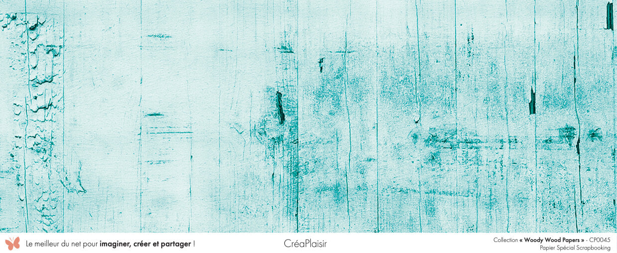 Set papiers Woody Wood Papers - 6 papiers 30,5x31,5 cm + 6 papiers 12x30,5cm