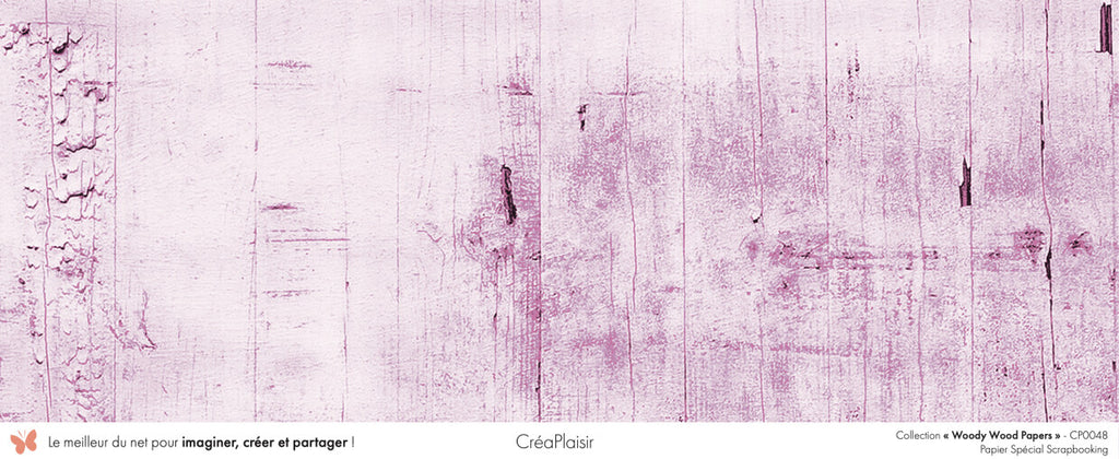 Set papiers Woody Wood Papers - 6 papiers 30,5x31,5 cm + 6 papiers 12x30,5cm